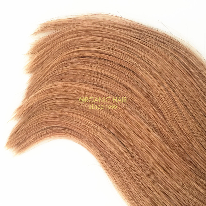 Ombre tape hair extensions